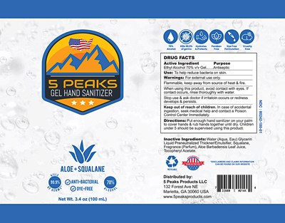 5 Peaks 3.4oz Tube (5 Peaks 3.4 Oz Tube)
